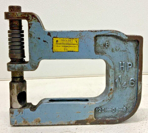 Tool Set Unit Tooling 120H-06-6 C Frame Punch Sheet Metal Hole Press Brake 57B