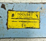 Tool Set Unit Tooling 120H-06-6 C Frame Punch Sheet Metal Hole Press Brake 57B