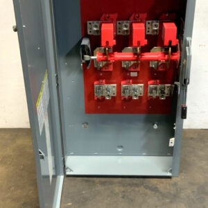 Square D H325 Heavy Duty Fusible Safety Switch Disconnect Enclosure 400A 240V