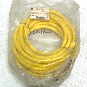 Lot of 2 Allen Bradley 889N-F5AF-20F 5 Pin Mini Straight 20' Ft CordSet QD Cable