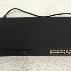 NEW Lantronix SM16TAT2SA 16 Port Smart Managed Gigabit Ethernet PoE+ Switch 43B