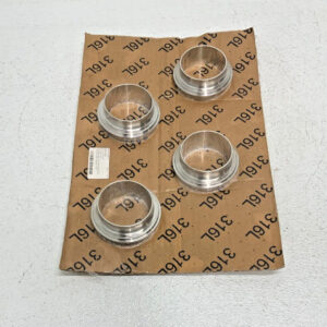 NEW Pack of 4 Steel & O'Brien DN14SD-3 14DIN Liner Sanitary Tube Weld DN80 X 3"