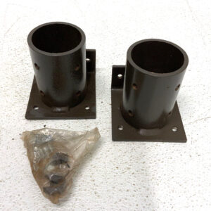 LOT of 2 Cooper FA5BZ Pole Top Fitter 2" Pipe Size without lamp 231C