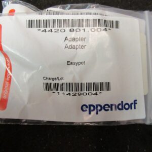 Eppendorf Brinkmann Adapter Nose Cone Piston Seal Ejector Sleeve Filter Disk Lot