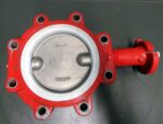 Weco 6" Cast Iron Nylon Butterfly Wafer Valve P501402 45B