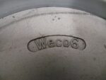 Weco 6" Cast Iron Nylon Butterfly Wafer Valve P501402 45B