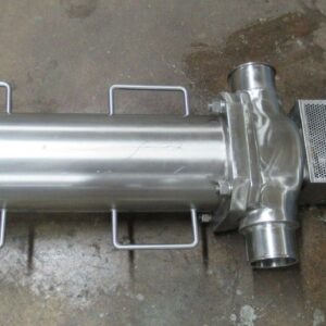 Ironman SBMQ824-100-L-50 Stainless Steel Motorized Rotary 4" Strainer 2R10B