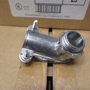 Peco 41 90 Degree Angle Armored Cable Connectors 1/2" Dry Locations Lot of 250