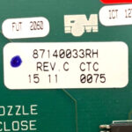 Fluid Management Accutinter 87140033RH 1500 Paint Dispenser PCB Relay Board 269F