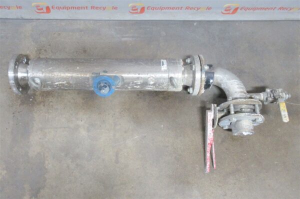 Endress Hauser Promass M Triclamp Flowmeter Valve 3" Flange Flow Meter