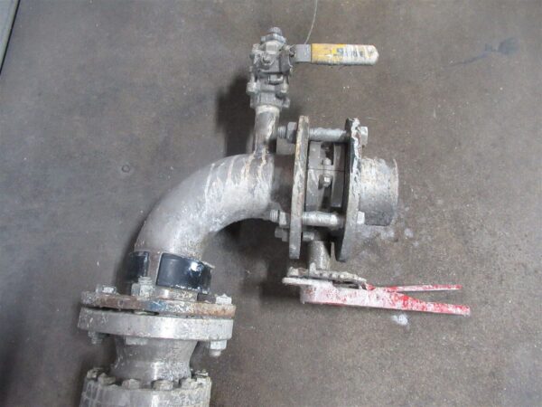 Endress Hauser Promass M Triclamp Flowmeter Valve 3" Flange Flow Meter