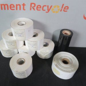 Foilmark Hot Stamping Stamp Foil Press Embossing White Black Lot of 9 Rolls