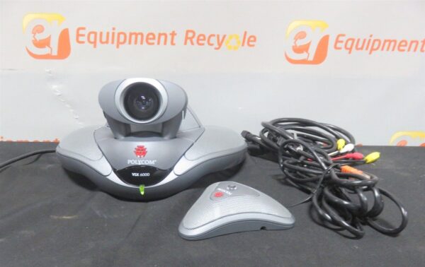 Polycom SoundStation Video Voice Conference Speaker Phone VSX 6000 Camera IP