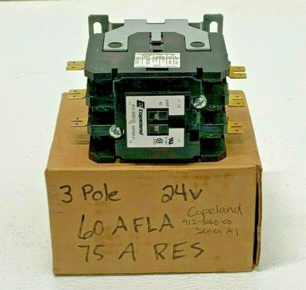 Copeland Definite Purpose Controller 912-3060-00 Series A1 3 Pole 24 V 249F