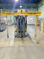 Caldwell 2 Ton Spreader Bar Hook Paper Metal Roll Lifting Beam 23-2-76 G7A