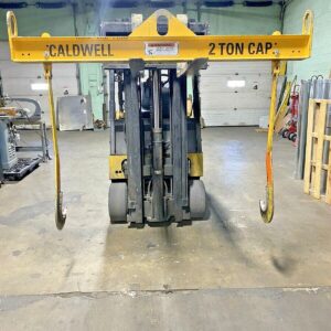 Caldwell 2 Ton Spreader Bar Hook Paper Metal Roll Lifting Beam 23-2-76 G7A