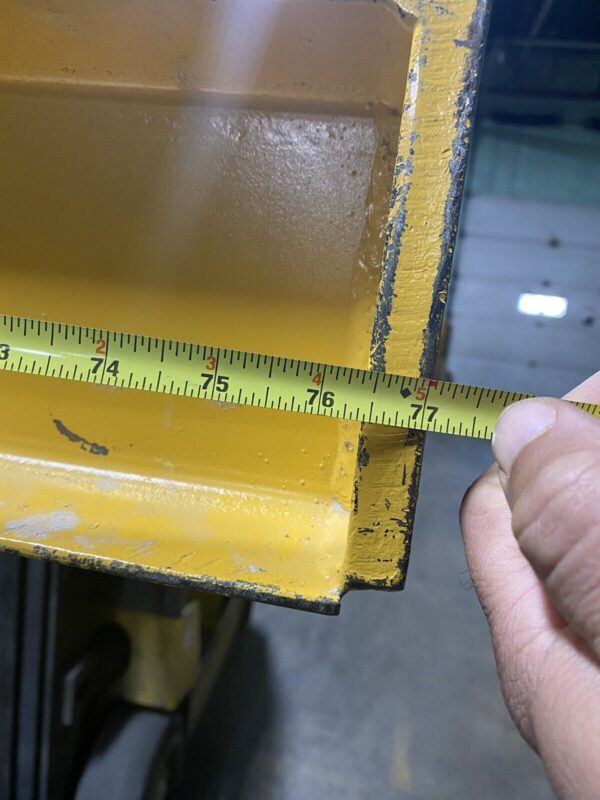 Caldwell 2 Ton Spreader Bar Hook Paper Metal Roll Lifting Beam 23-2-76 G7A