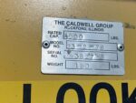Caldwell 2 Ton Spreader Bar Hook Paper Metal Roll Lifting Beam 23-2-76 G7A