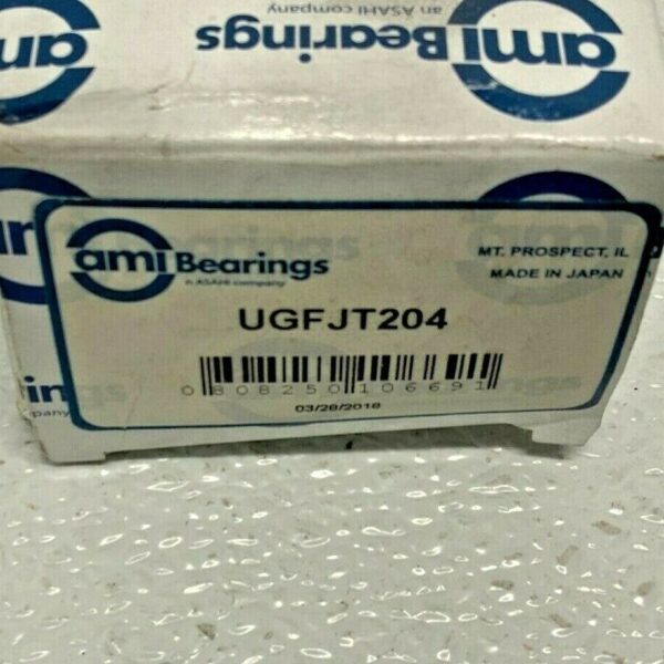 Lot of 3 Ami Bearings UGFJT-204 Eccentric Collar Locking Two-Bolt Flange 246E
