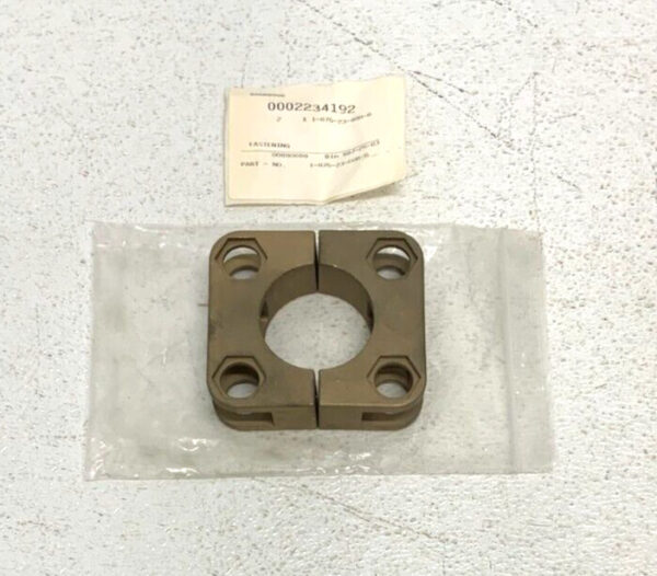 NEW Lot of 2 Krones 1-075-23-008-0 4-075-23 008-0 Half Clamp Fastening 242H