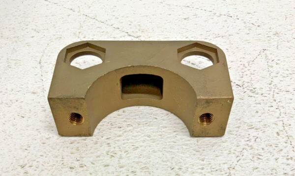 NEW Lot of 2 Krones 1-075-23-008-0 4-075-23 008-0 Half Clamp Fastening 242H