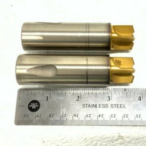 Lot of 2 Unbranded R0680 1" x 3 3/4" Face Mill End Cutter 266E