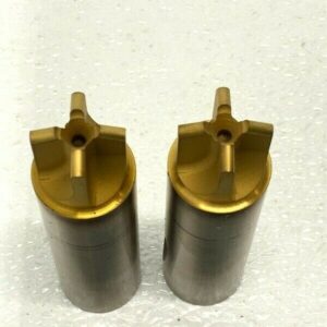 Lot of 2 Unbranded R0680 1" x 3 3/4" Face Mill End Cutter 266E
