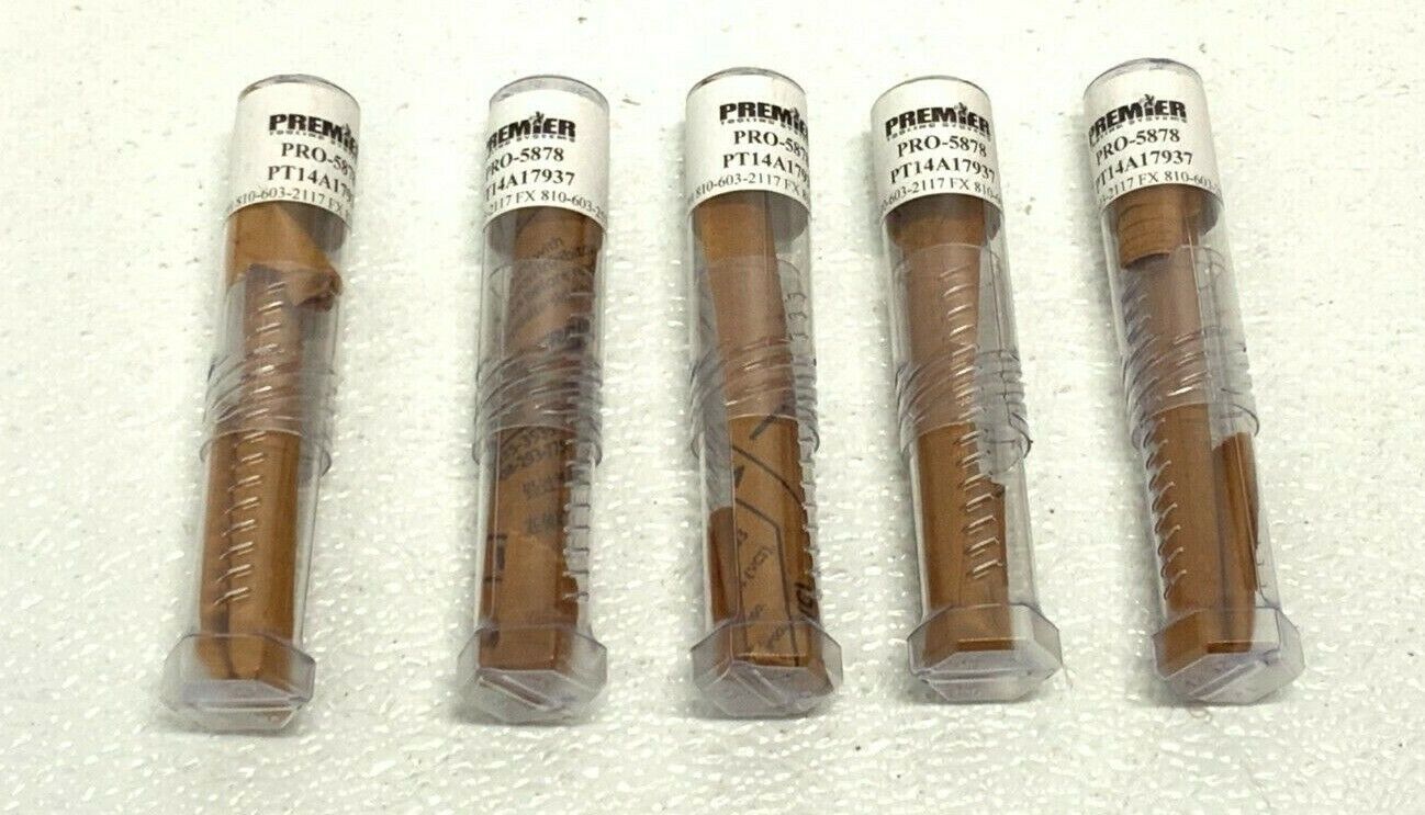 Lot of 5 NEW Premier Tooling PRO-5878 PT14A17937 151096 (1-5) PCD Reamer 252F_3 Lot of 5 NEW Premier Tooling PRO-5878 PT14A17937 151096 (1-5) PCD Reamer 252F