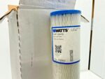 NEW Lot of 6 Watts PWPL20M50 Sediment Filters Pleated 20"x2 3/4" 15E