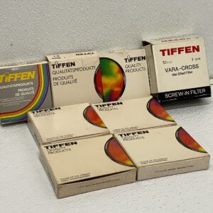 Tiffen Variety Lot Of 8 Screw On Camera Photo Filters 235D