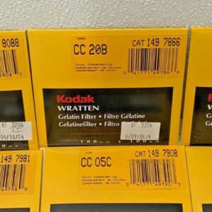 Kodak Wratten Gelatin Filters Variety Lot Of 8 100mm x 100mm 242I