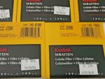 Kodak Wratten Gelatin Filter 100mmx100mm Variety Lot Of 8 249G