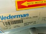 Nederman Vertical Vacuum 12034 11472 Fume Extractor Filter 1.5 HP 3PH Fan