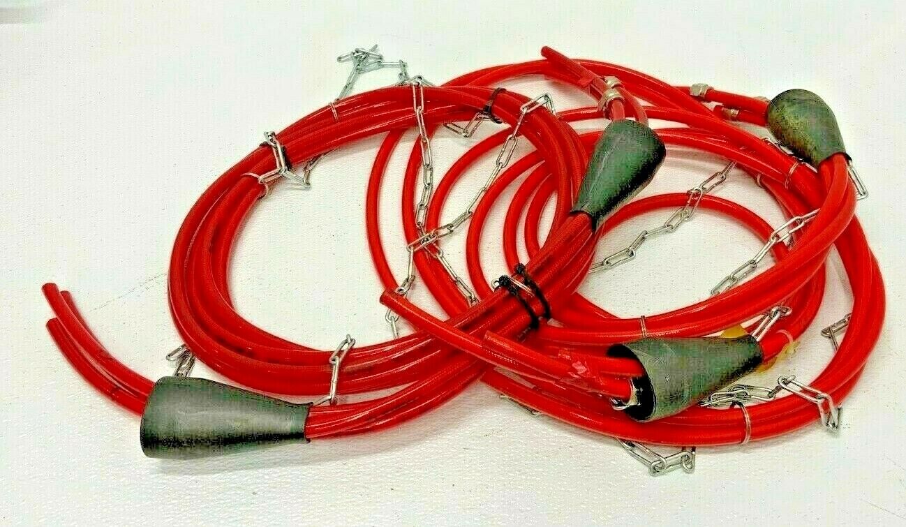 Lot of 2 Pneumatic Hoses Coilhose Flexeel 200 PSI Toytox Hit 8.5 x 12.5 259D_0 Lot of 2 Pneumatic Hoses Coilhose Flexeel 200 PSI Toytox Hit 8.5 x 12.5 259D