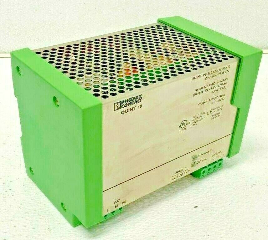 Phoenix Contact Quint-PS-120AC/24DC/10 Primary Switched Power Supply Unit 41D_0 Phoenix Contact Quint-PS-120AC/24DC/10 Primary Switched Power Supply Unit 41D
