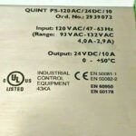 Phoenix Contact Quint-PS-120AC/24DC/10 Primary Switched Power Supply Unit 41D