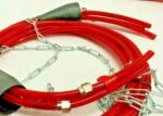Lot of 2 Pneumatic Hoses Coilhose Flexeel 200 PSI Toytox Hit 8.5 x 12.5 259D