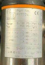 SC IFM PY7724 Efector Digital Pressure Sensor Switch Air & Liquid 18-30V DC 253H