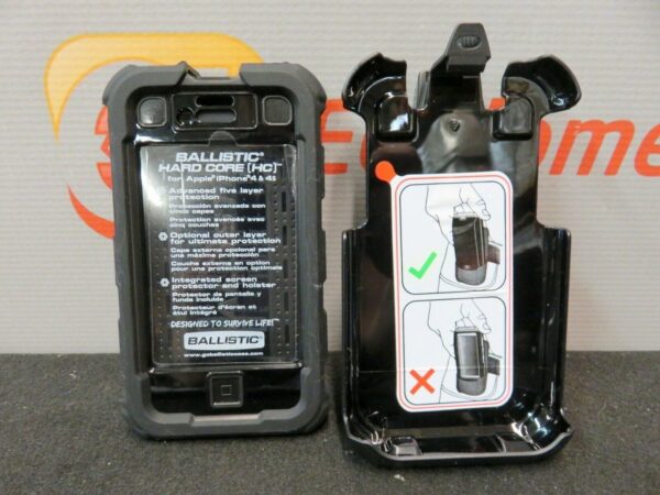 Ballistic iPhone 4 & 4s Phone Case Hard Core Carrying Holster New LOT 100.