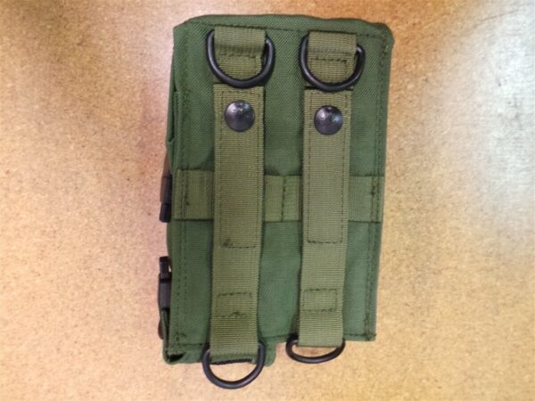Smiths Detection Chemical Detection Kit Pouch Canvas Carrying Military Lot 12