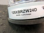 Edwards Signaling 125XBRZW24D Warning Light Alarm Lamp Strobe 24VDC 0.215 Amp