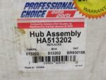 Professional Choice Front Hub Assembly HA513202 Timken 513202 New
