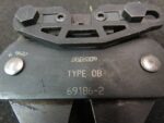 AMP Type OB 69186-2 TYCO Hand Crimper Crimping Tool Ratchet Coaxicon