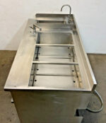 Hatco FR2-6B Hydro-Heater 3 Well Stainless Steel Food Cabinet Sink Rethermalizer