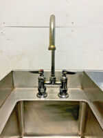 Hatco FR2-6B Hydro-Heater 3 Well Stainless Steel Food Cabinet Sink Rethermalizer