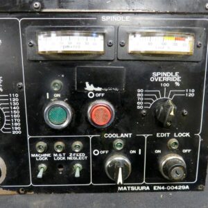 Matsuura EN4-00429A Main Operator Control Panel MGX 10B CNC Machine