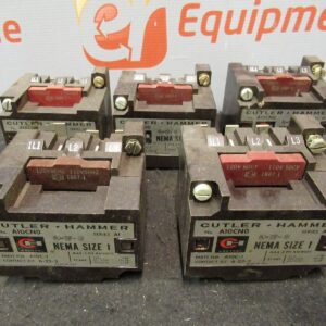 Cutler Hammer A10CN0 Magnetic Motor Starter NEMA Size 1 Series A1 27 Amp Lot 5