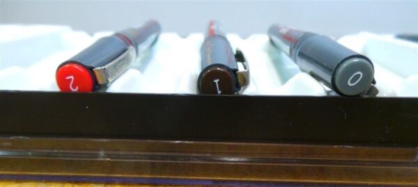 Koh-I-Nor Rapidograph S. P. Drawing Pen Set Drafting Art 00,0,1,2 & 0,1,2 Lot