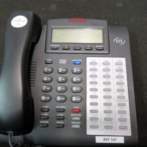 ESI Communications Office 48 Key Display Phones Telephones Stand Lot of 5