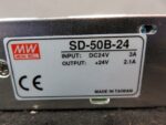 Mean Well MW SD-50B-24 DC 24V Switching Power Supply Lot of 5 New